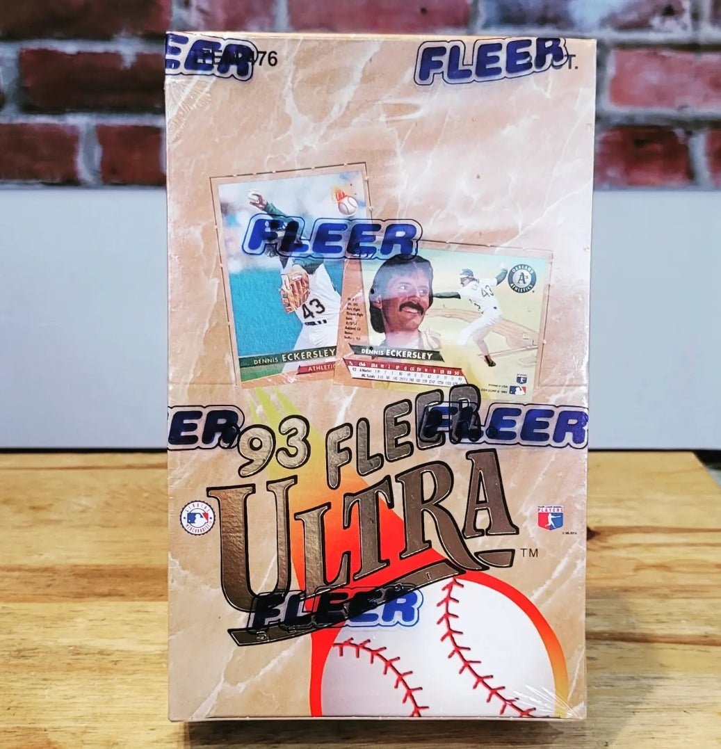 1993 Fleer Ultra Baseball Cards Hobby Box (36 Packs)