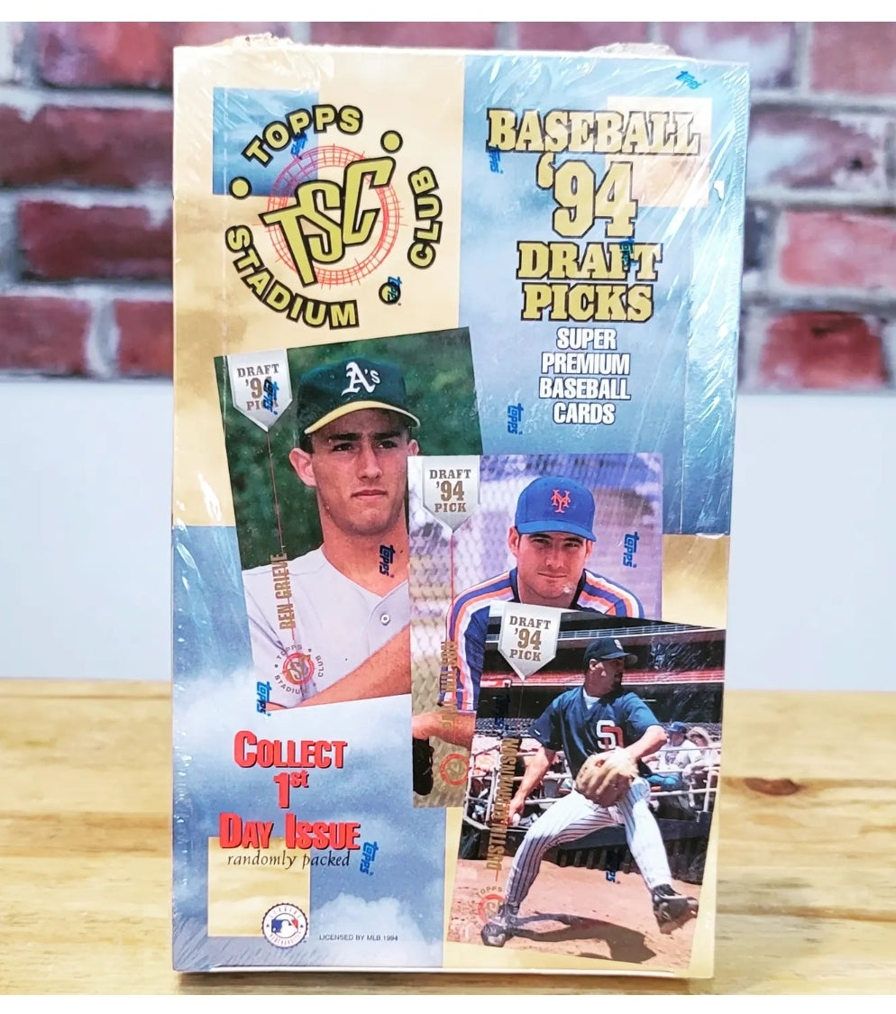 1994 Topps Stadium Club Draft Picks Baseball Hobby Box (24 Packs)