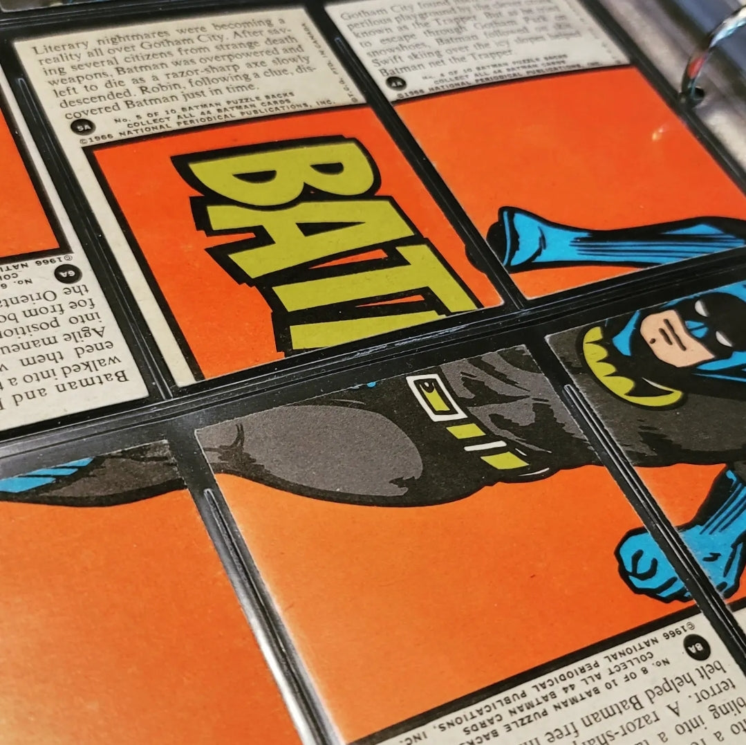 1966 Topps/OPC Batman Trading Complete Set (44 Cards)