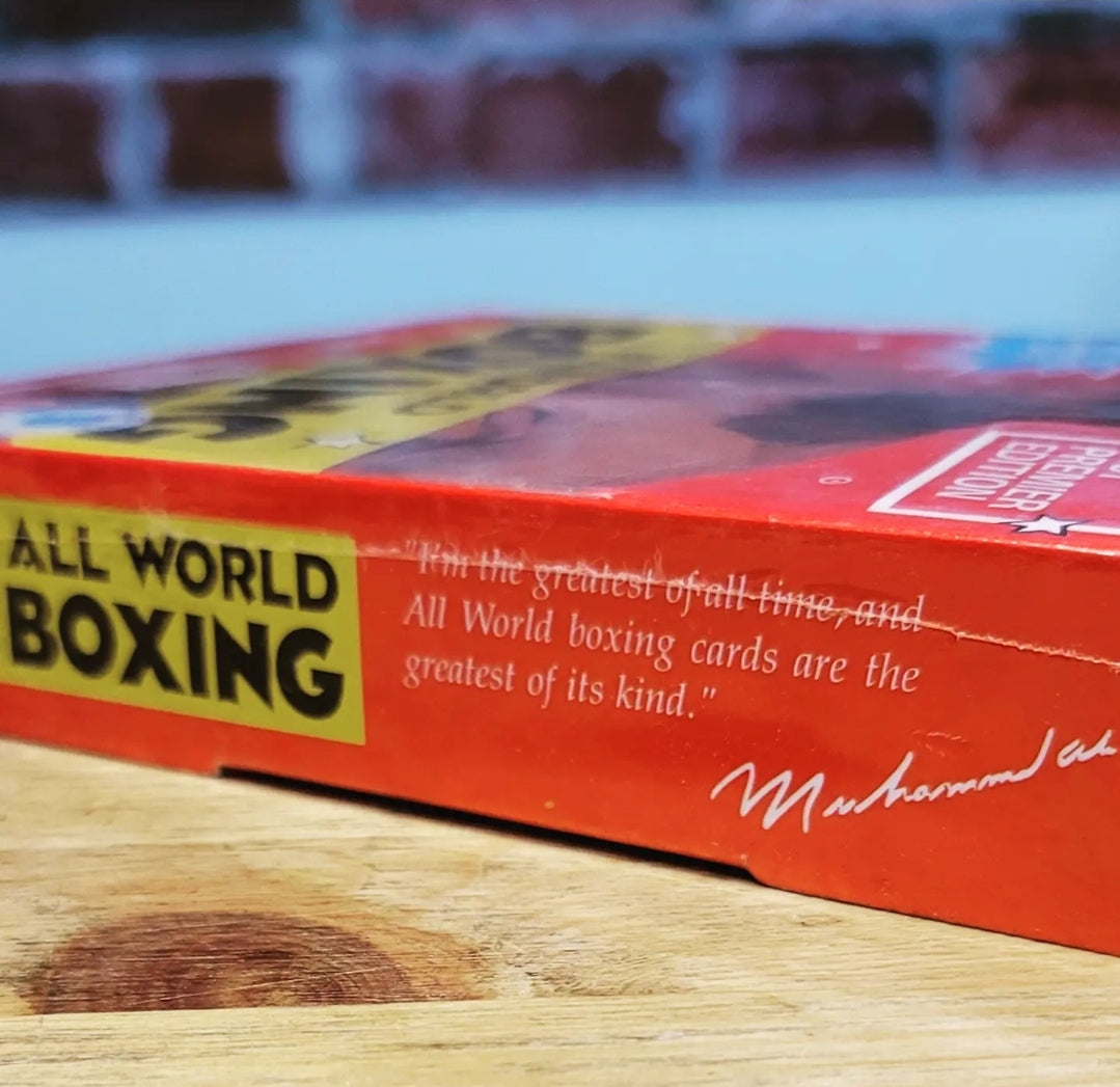 1991 All-World Boxing Trading Cards Hobby Box (36 Packs)