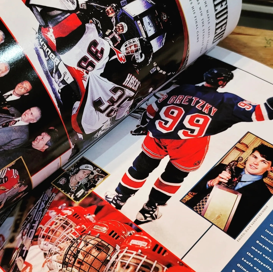 1999 NHL Hockey Hall Of Fame Program Wayne Gretzky Induction