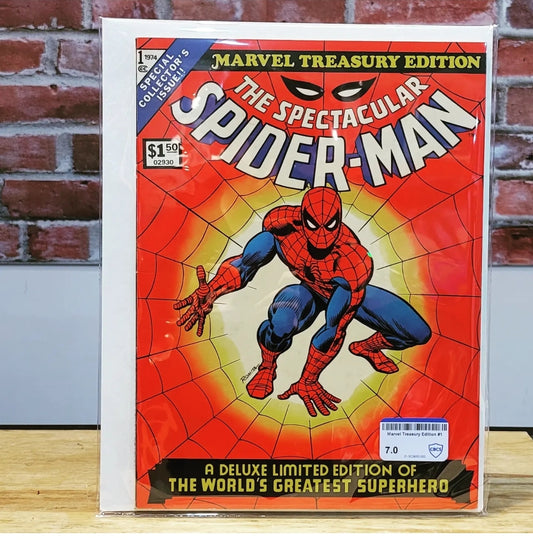 Marvel Treasury Edition #1 1974, Spider-Man Graded CBCS 7.0