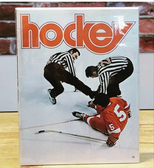 1974 Toronto Maple Leafs Gardens Red Wings Game Program