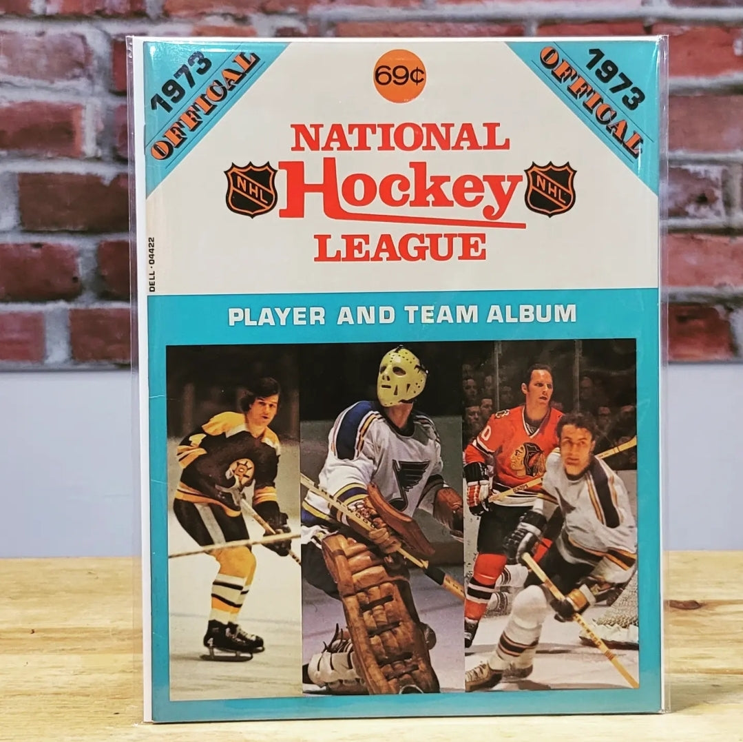 1973 NHL Hockey Player Team Album Rare
