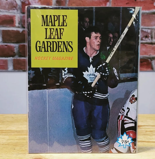 1970 Toronto Maple Leaf Gardens Game Night Program