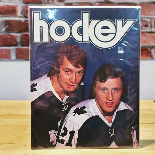 1974 Toronto Maple Leafs Gardens Program Borje Salming