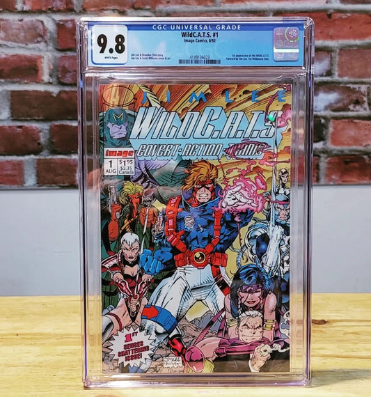 Wildcats #1 Graded Comic Book 1st Appearance (Image, 1992)