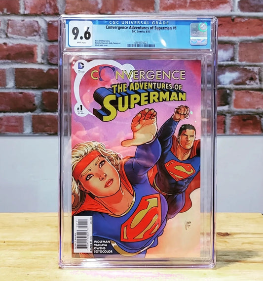 Convergence Adventures Of Superman #1 CGC 9.6 (DC, 2015)