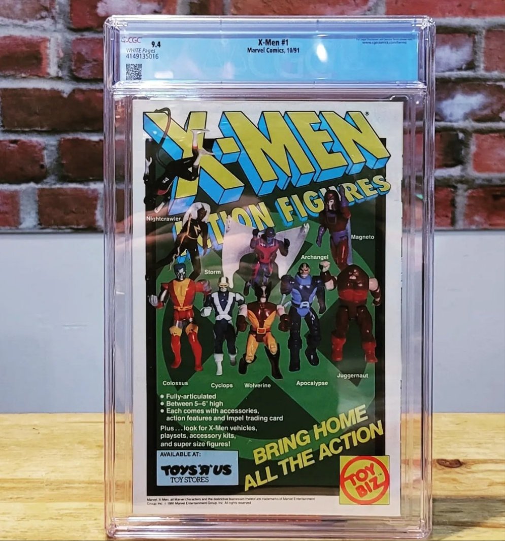 X-Men #1 CGC 9.4 Graded Comic Book 1st Appearance Acolytes