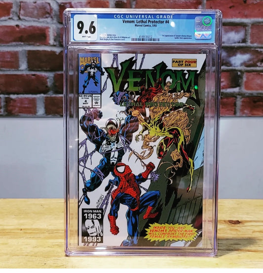 Venom: Lethal Protector #4 CGC 9.6 1st Appearance Scream White