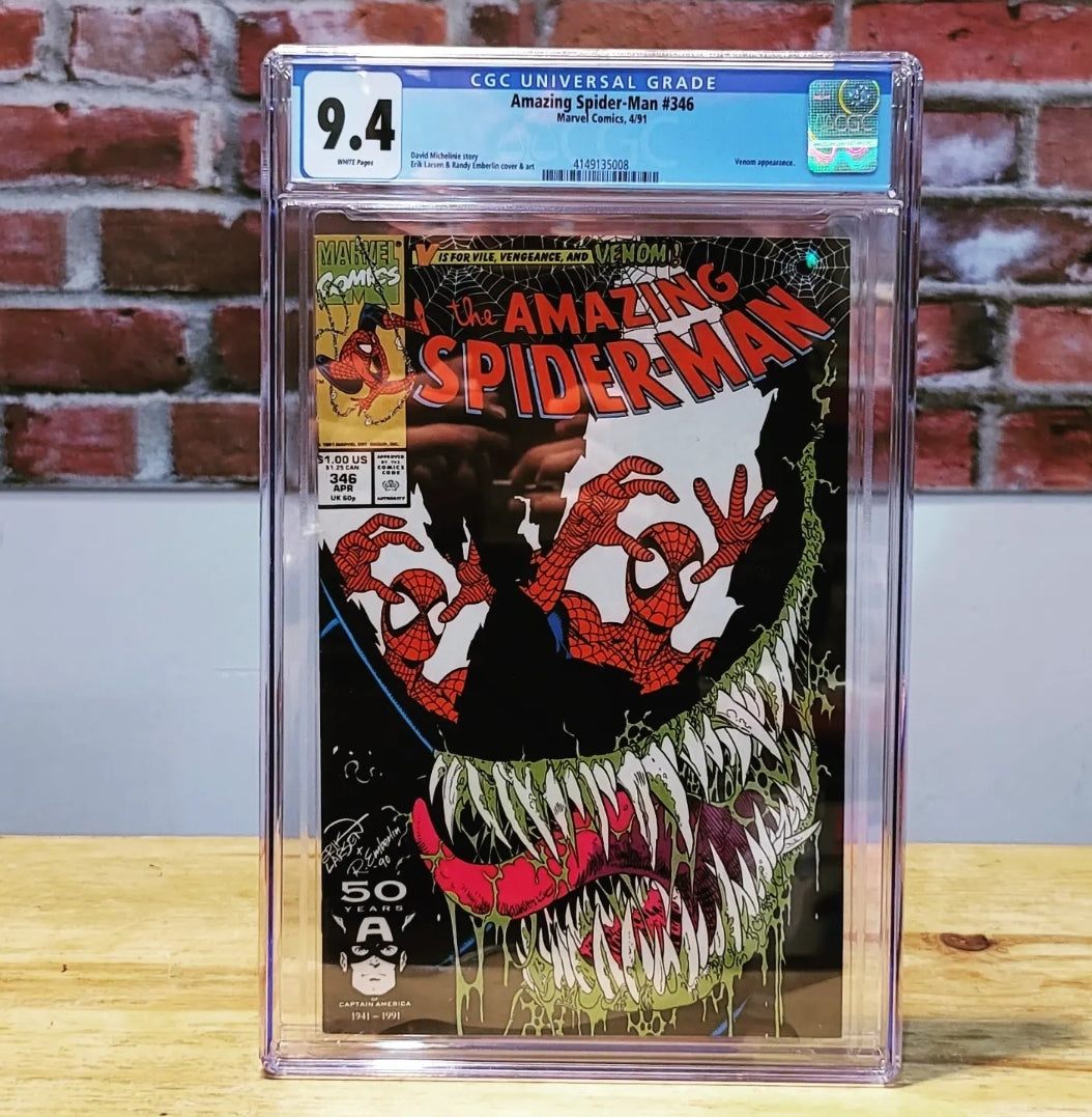 Amazing Spider-Man #346 CGC 9.4 Classic Cover