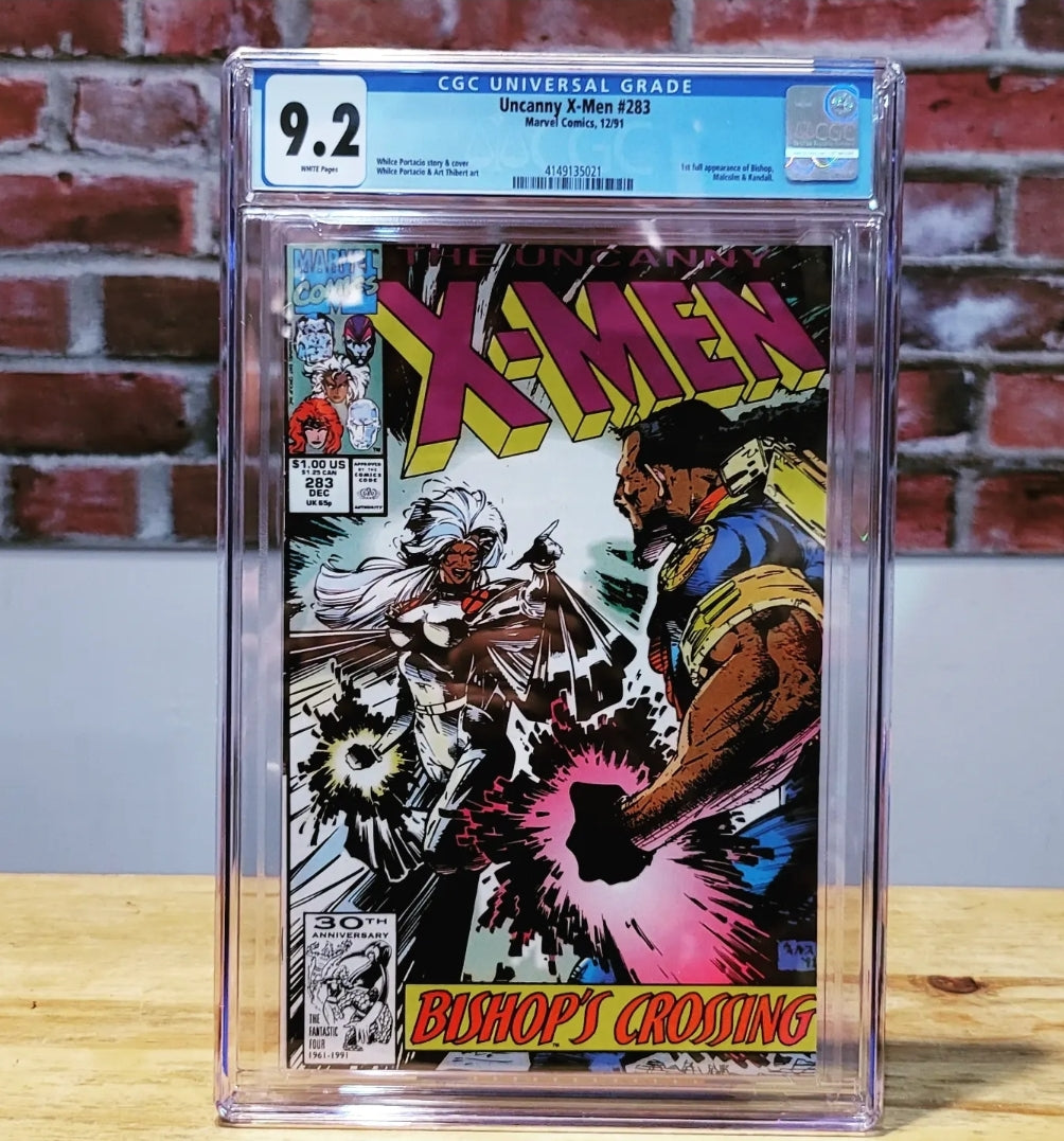 Uncanny X-Men #283 CGC 9.2 1st Appearance Bishop (Marvel, 1991)
