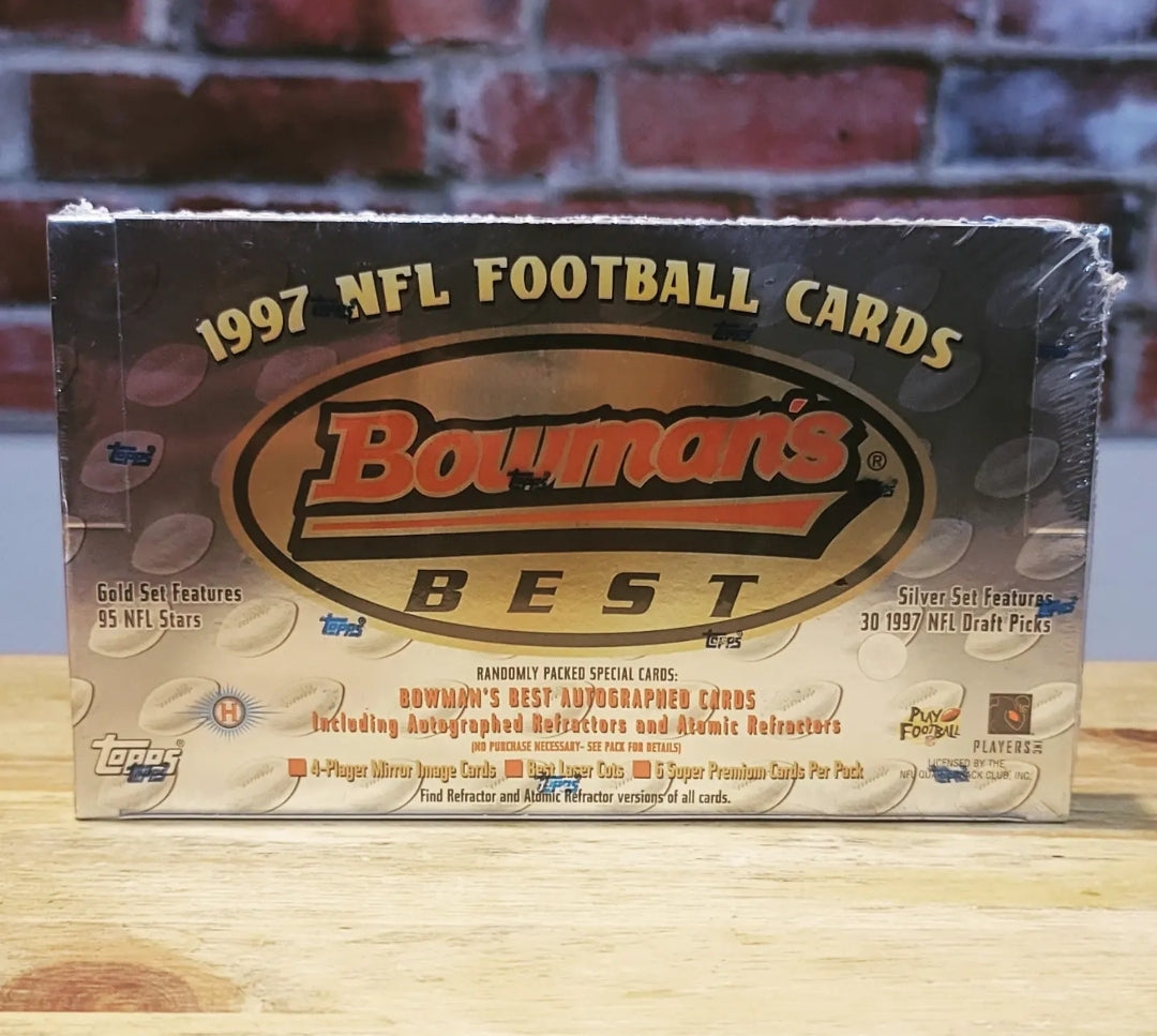 1997 Bowman Best Football Hobby Box (24 Packs)