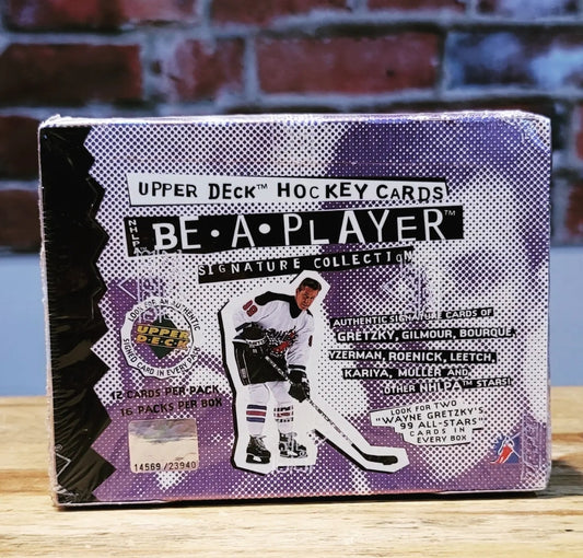 1994/95 Upper Deck Be A Player Hockey Cards Hobby Box (16 Packs)