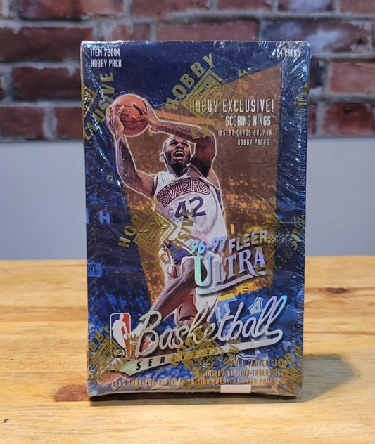 1996/97 Fleer Ultra Series 2 Basketball Cards Hobby Box (24 Packs)