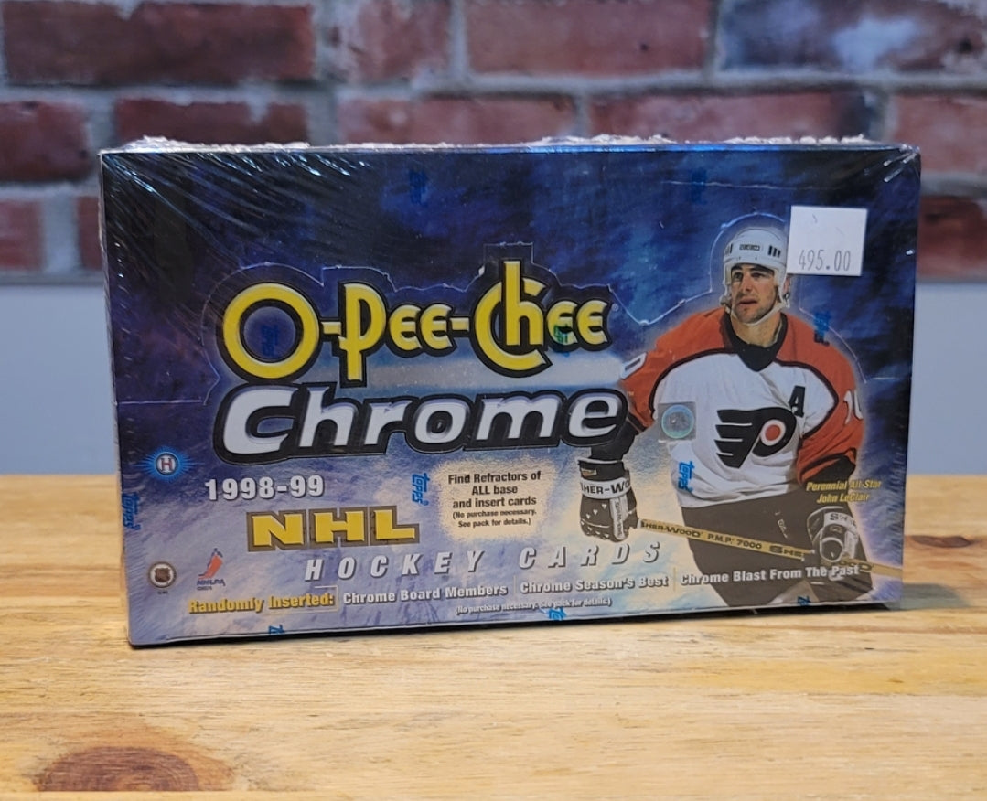 1998/99 O-Pee-Chee Chrome Hockey Cards Hobby Wax