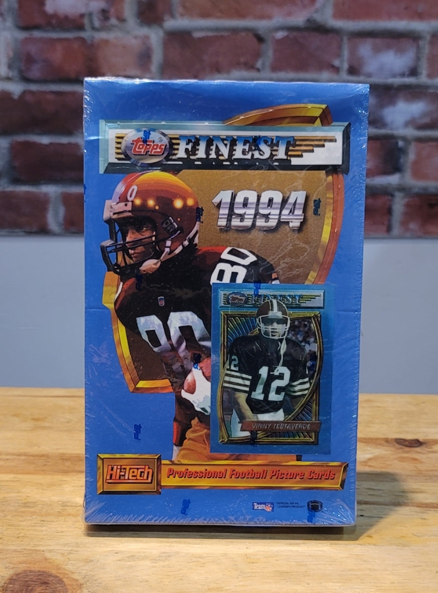 1994 Topps Finest Football Cards Hobby Box