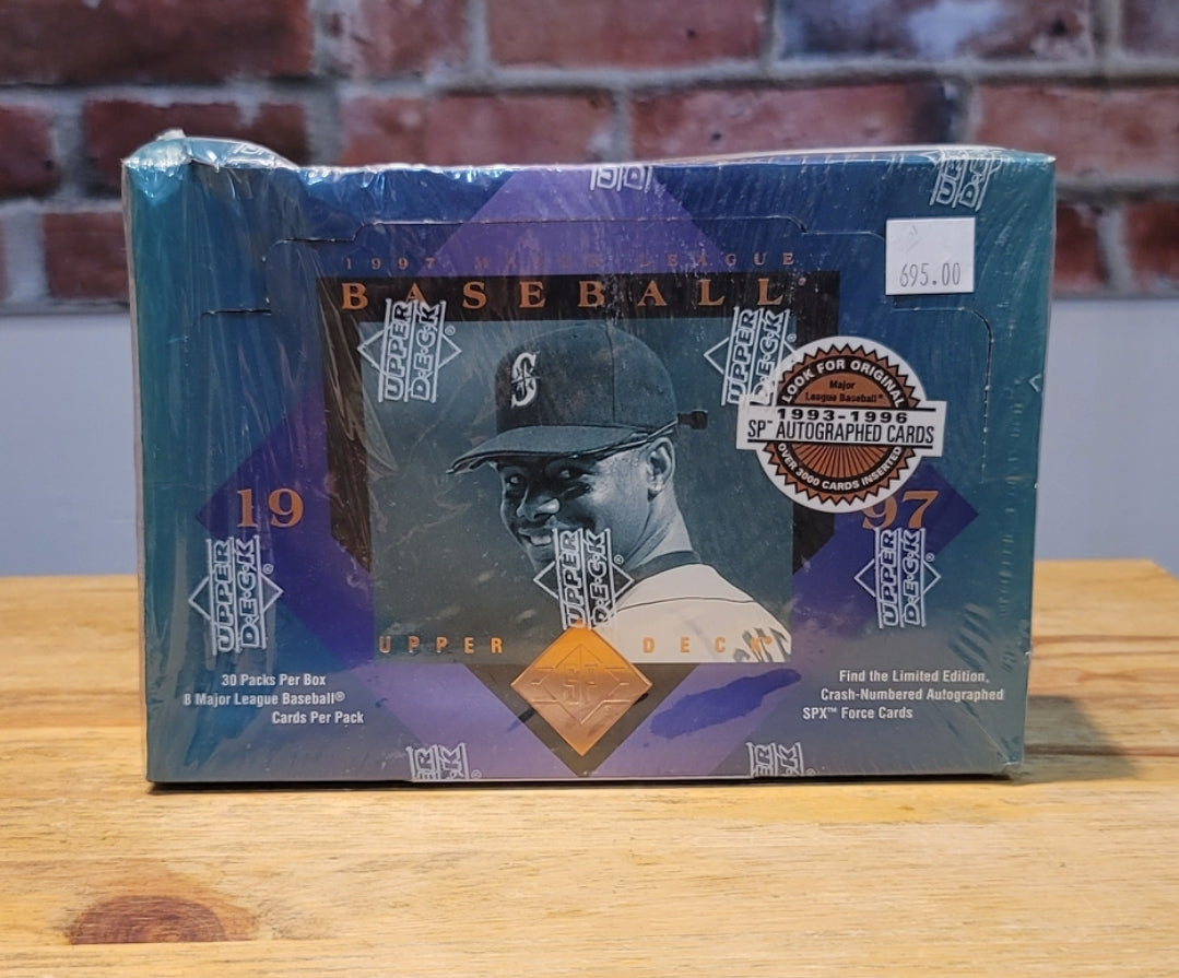 1997 Upper Deck SP Authentic Baseball Hobby Box (30 Packs)