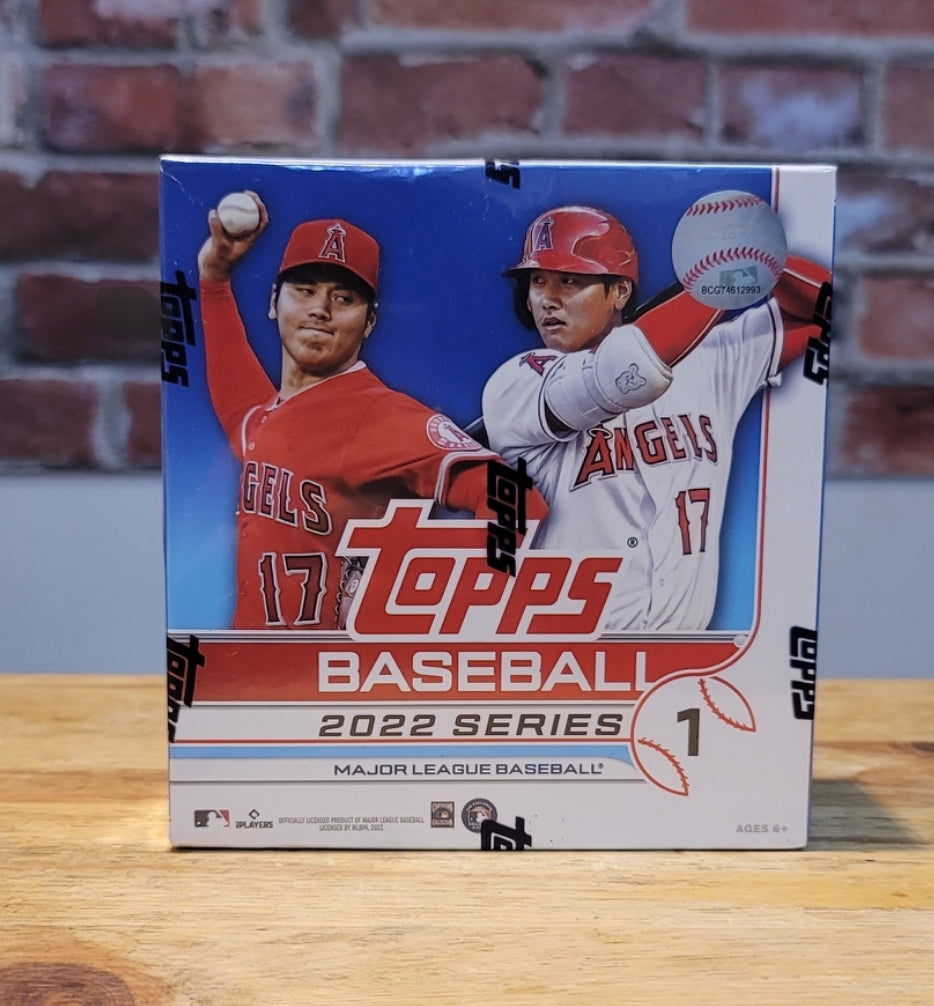 2022 Topps Baseball Cards Series 1 Mega Box