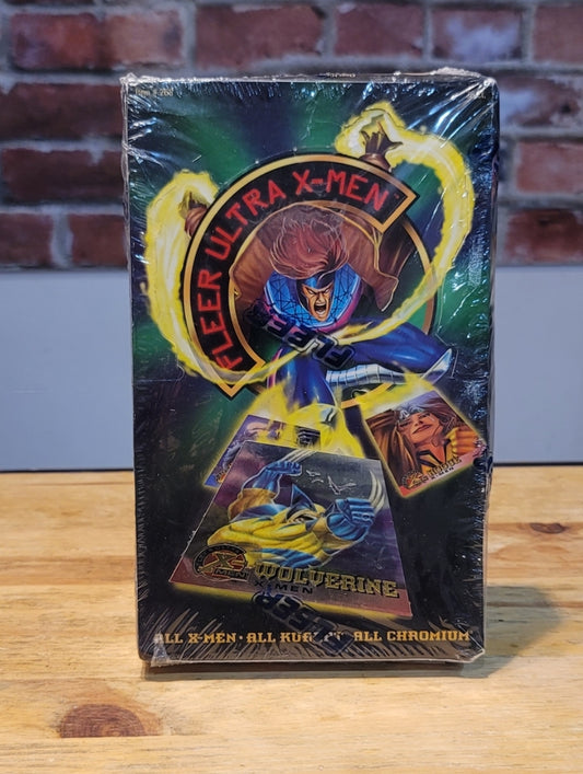 1995 Fleer Ultra Marvel X-Men Chromium Trading Cards Hobby Box (36 Packs)