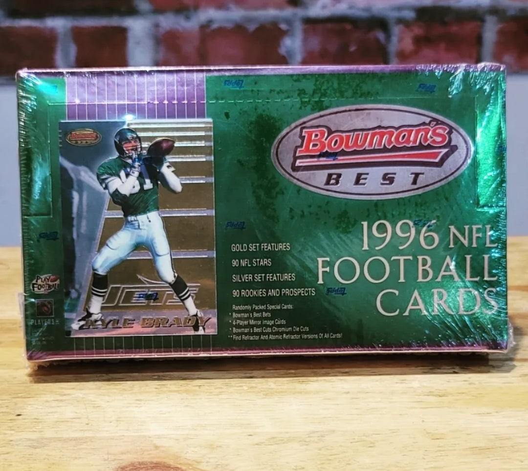 1996 Bowman Best Football Cards Hobby Box