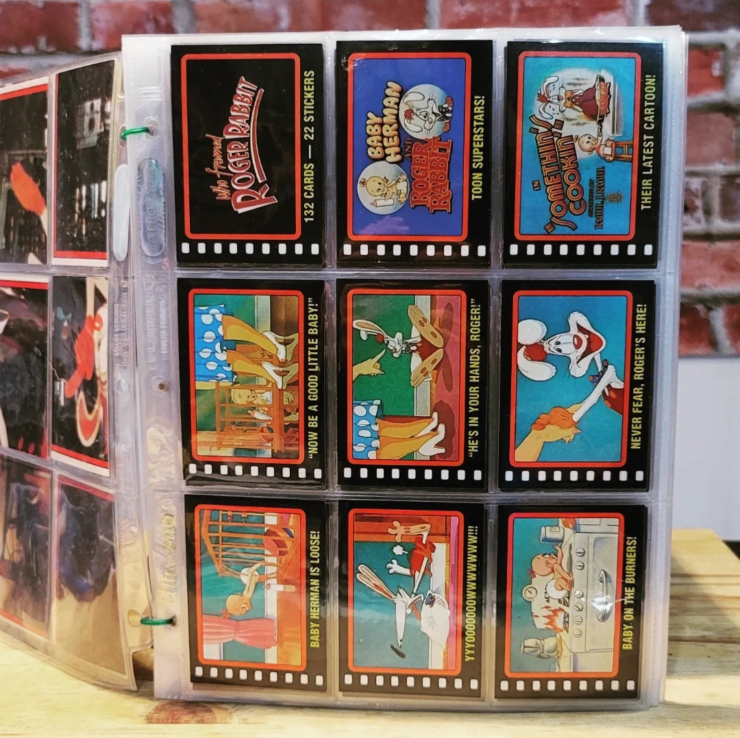 1987 Topps Who Framed Roger Rabbit Trading Cards Complete Set (132)