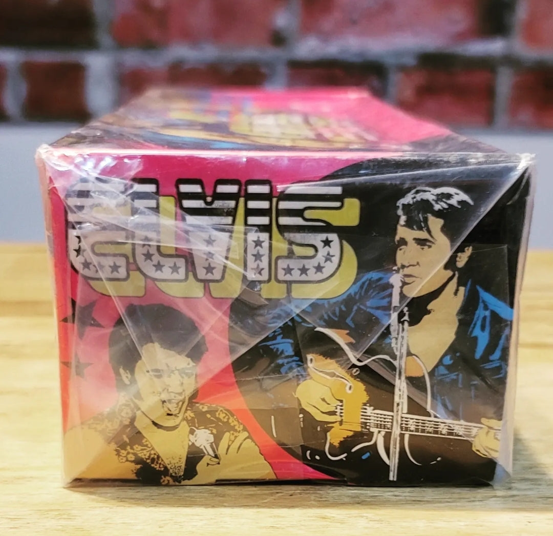 1978 Elvis Presley Monty Gum Trading Cards Wax Box (100 Packs)