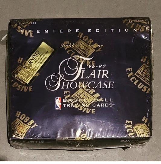1996/97 Fleer Flair Basketball Cards Hobby Box VG Condition