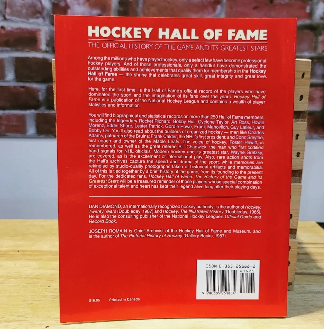 Official History Of Hockey Hall Of Fame