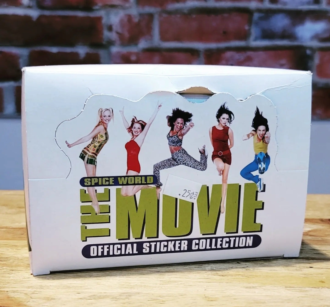 1997 Spice Girls Spice World The Movie Stickers Box (100 Packs)