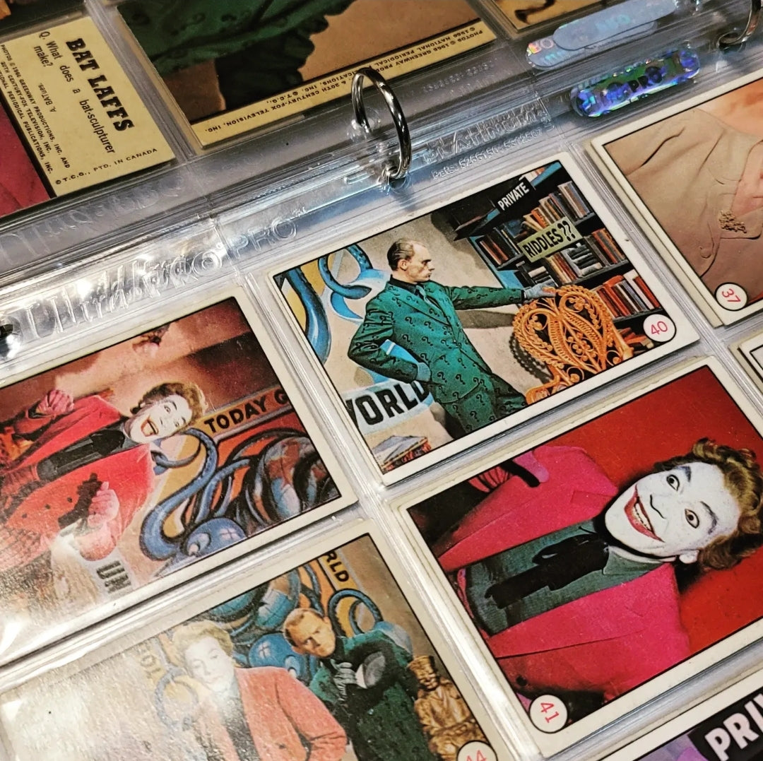 1966 OPC O-Pee-Chee Batman Bat Laffs Trading Cards Complete Set