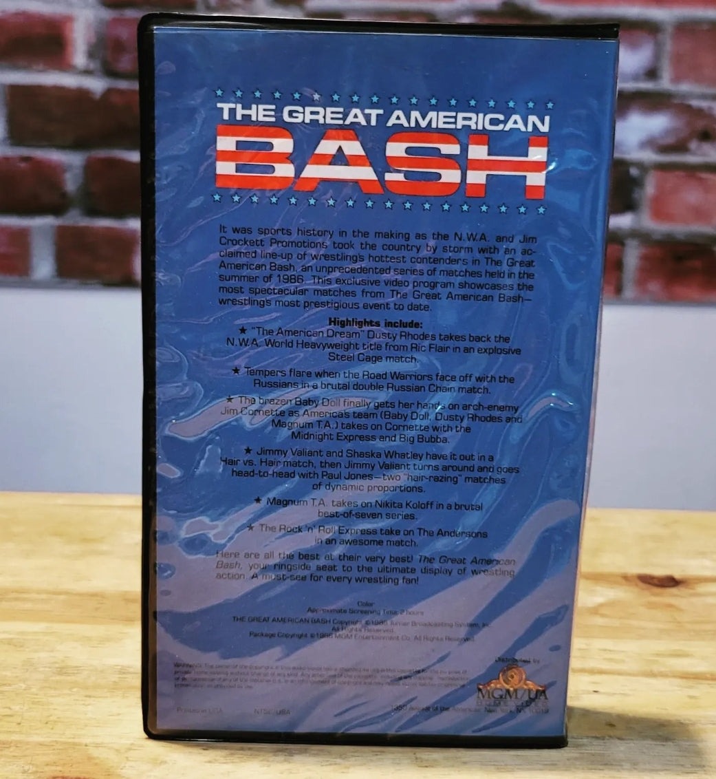 1986 Turner Video Great American Bash WCW, NWA
