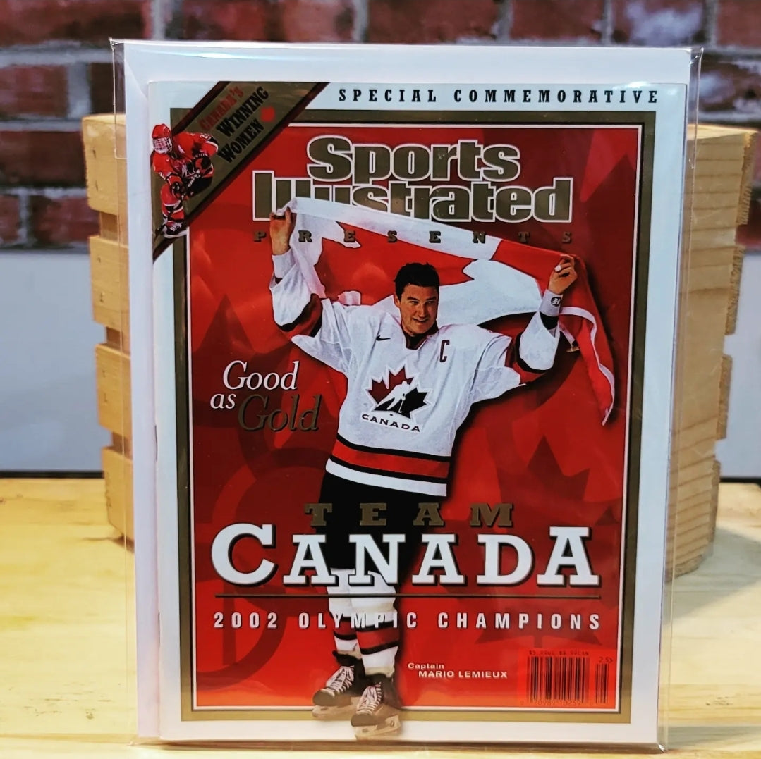 2002 Sports Illustrated Team Canada Issue Newsstand Edition