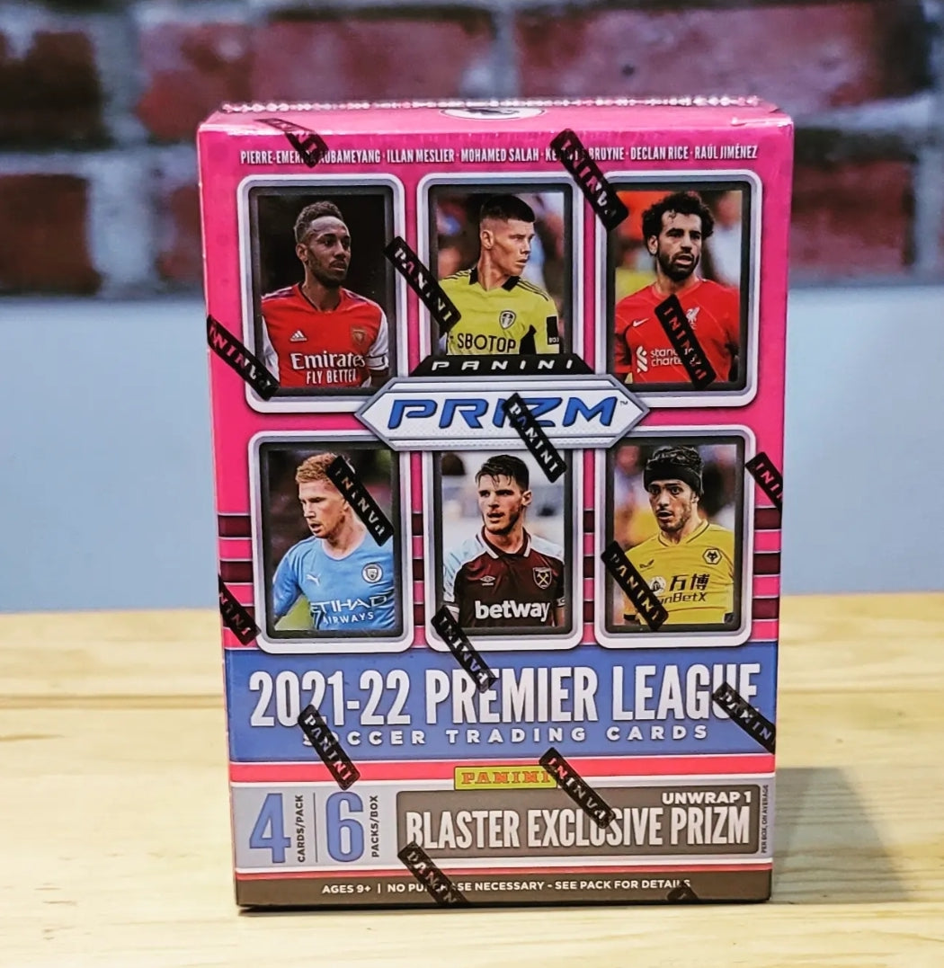 2021/22 Panini Prizm Soccer Cards Blaster Box (6 Packs)