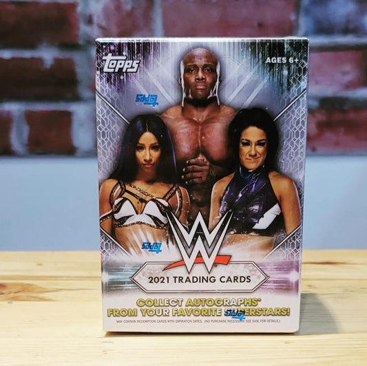 2021 Topps WWE Wrestling Cards Blaster Box (11 Packs)