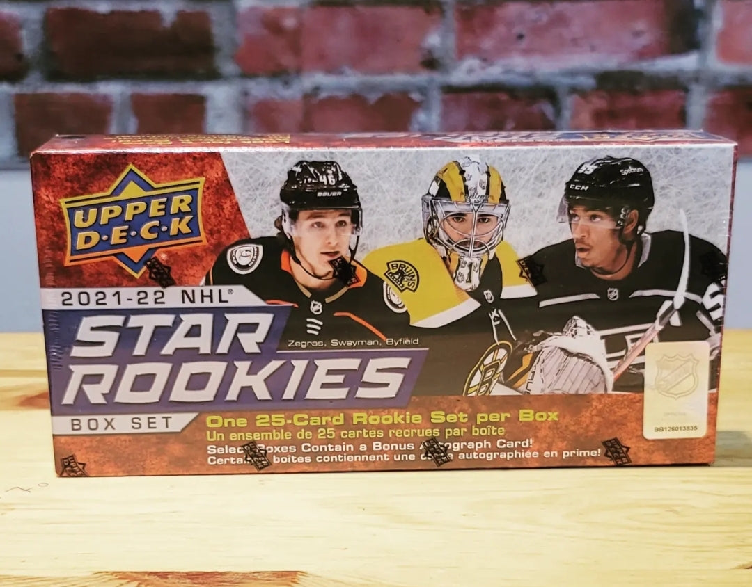 2021/22 Upper Deck Star Rookies Box Set (25 Cards)