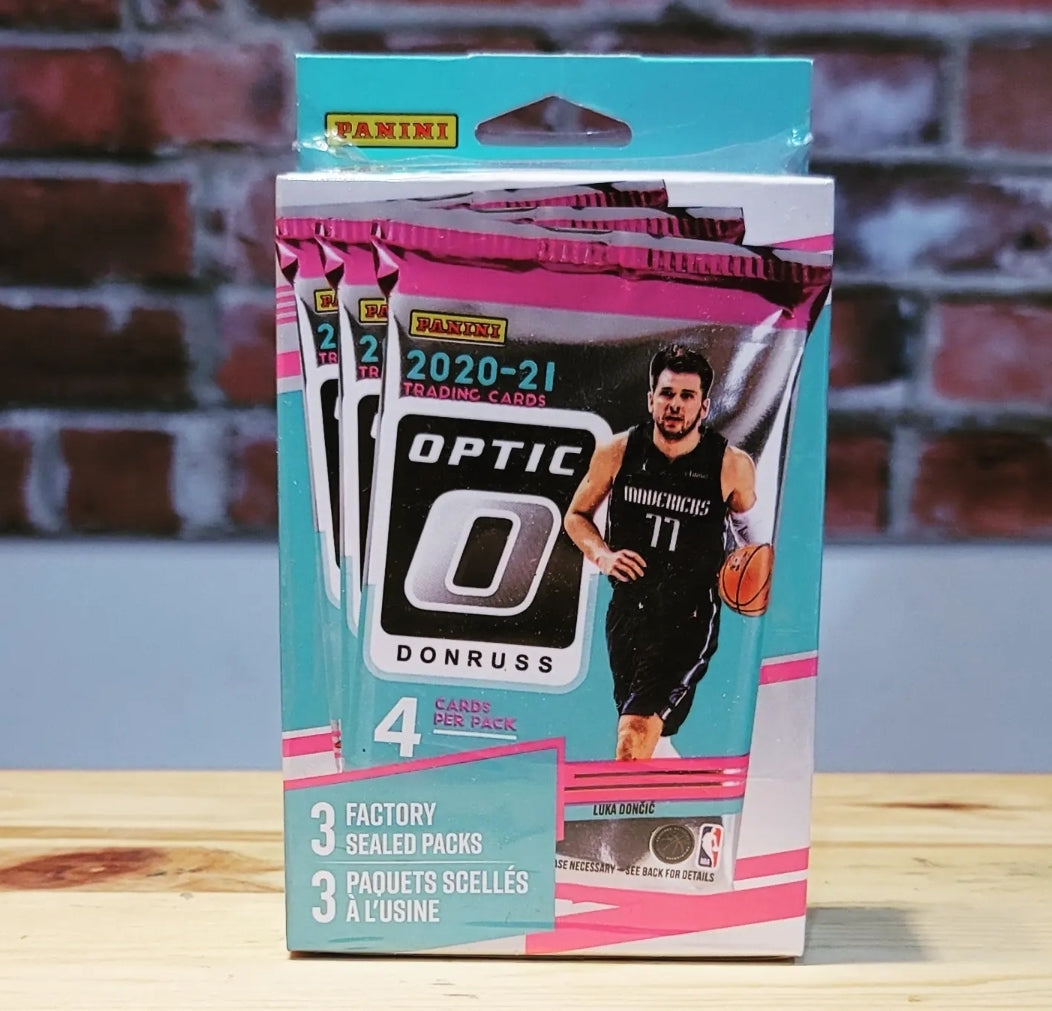 2020/21 Panini Donruss Optic Basketball Cards Hanger Box (3 Packs)