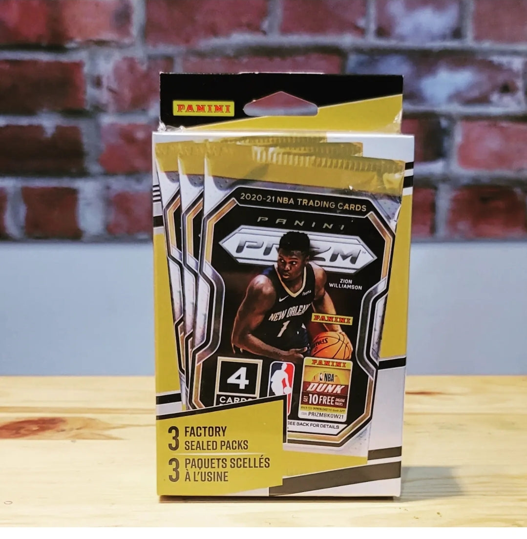 2020/21 Panini Basketball Cards Hanger Box (3 Packs)
