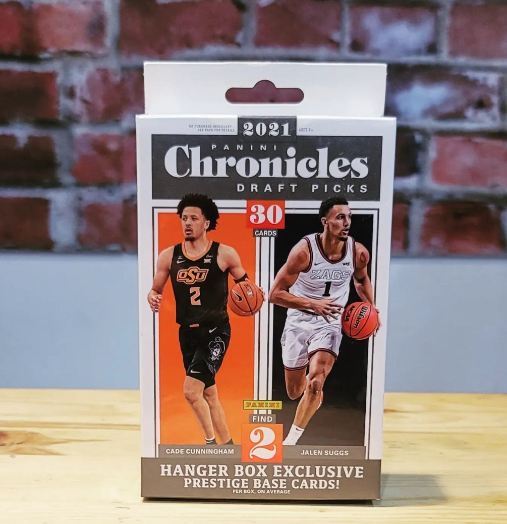 2021/22 Panini Chronicles Draft Basketball Hanger Box (30 Cards)