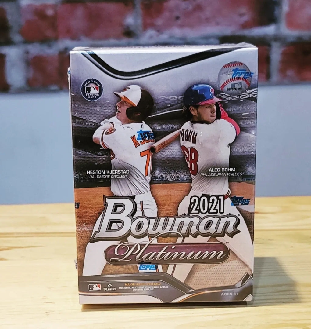 2021 Bowman Platinum Baseball Blaster Box (8 Packs)