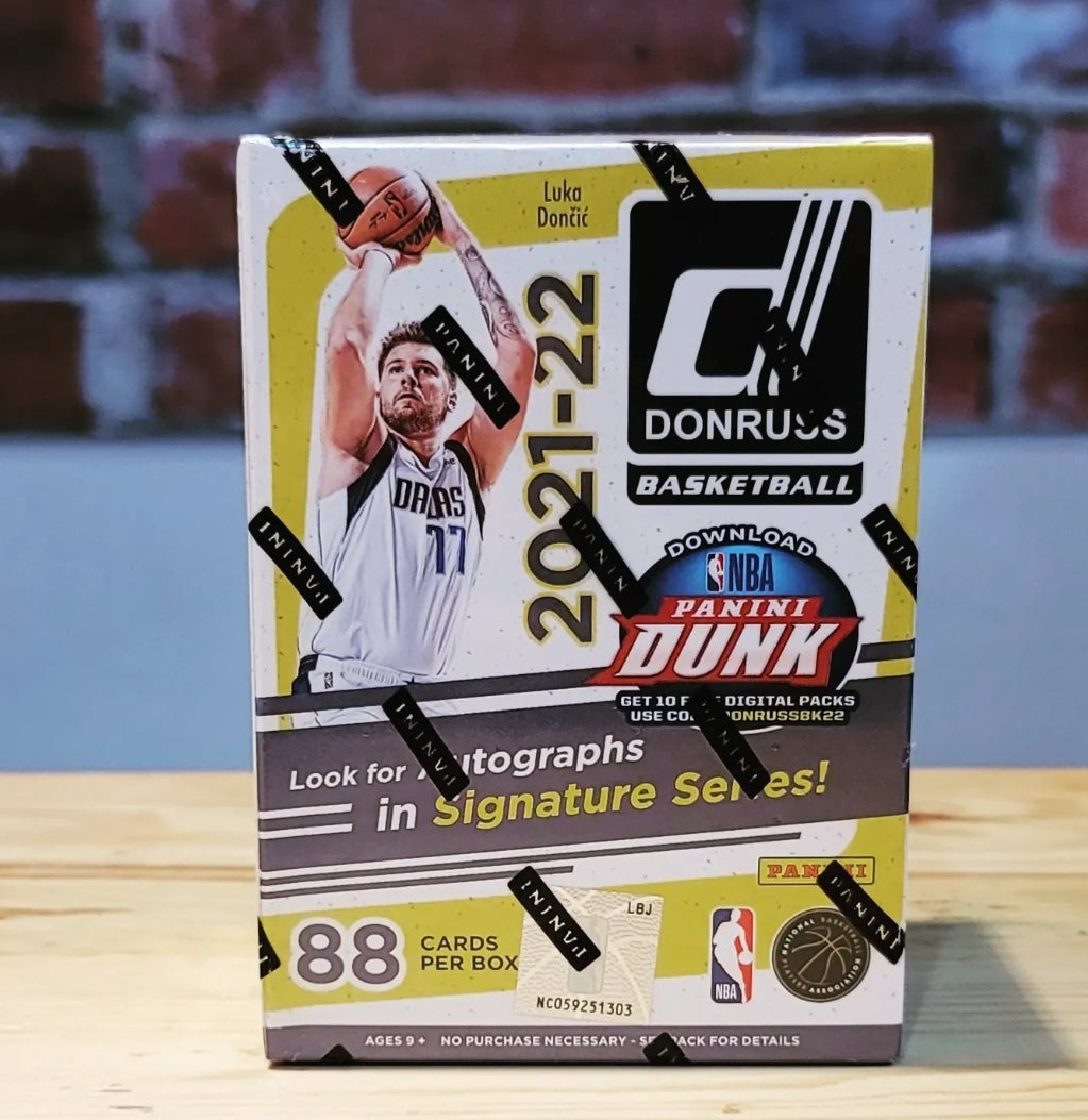 2021/22 Panini Donruss Basketball Blaster Box (88 Cards)