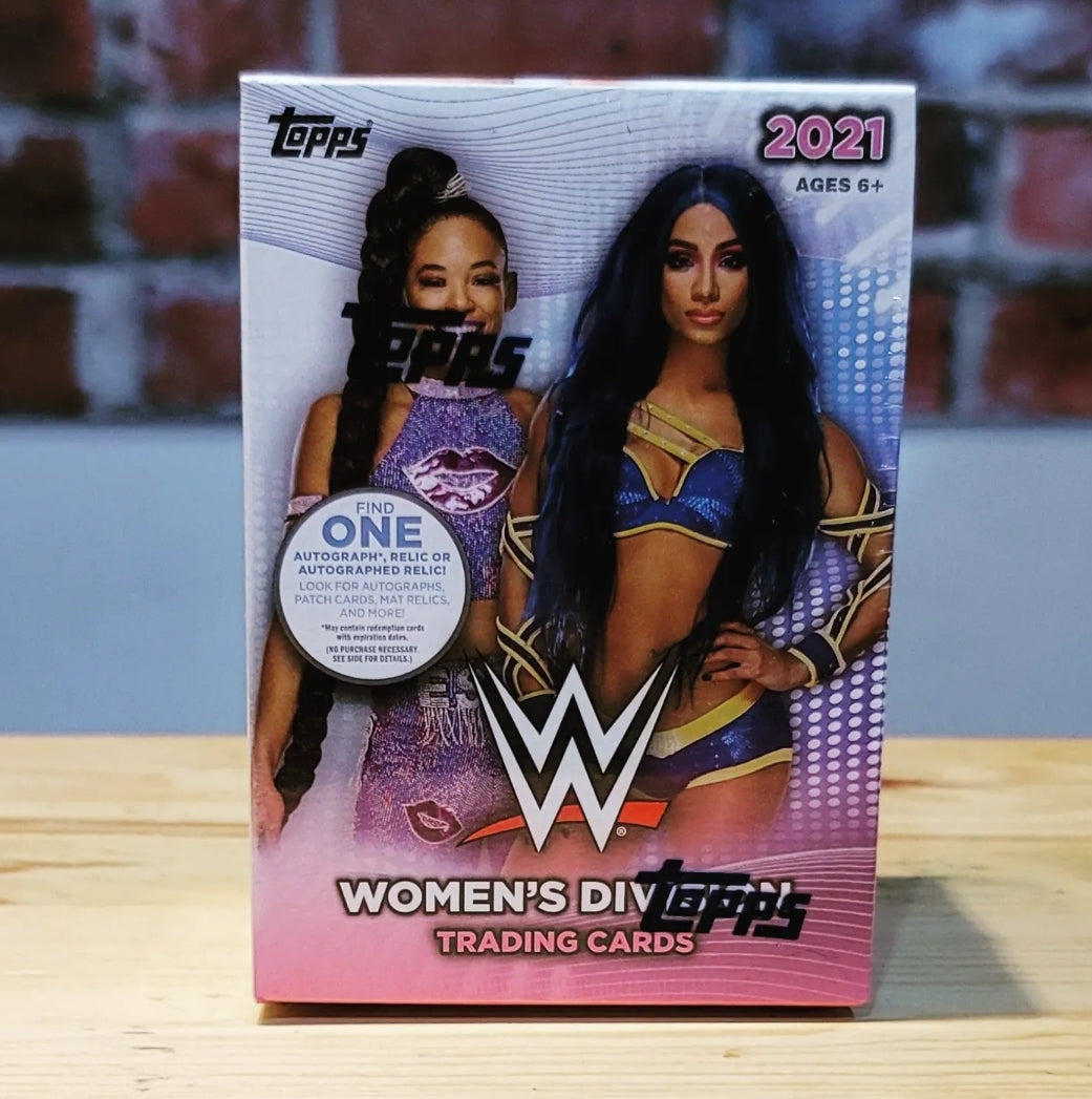 2021 Topps WWE Wrestling Women's Division Trading Cards (77 Cards)