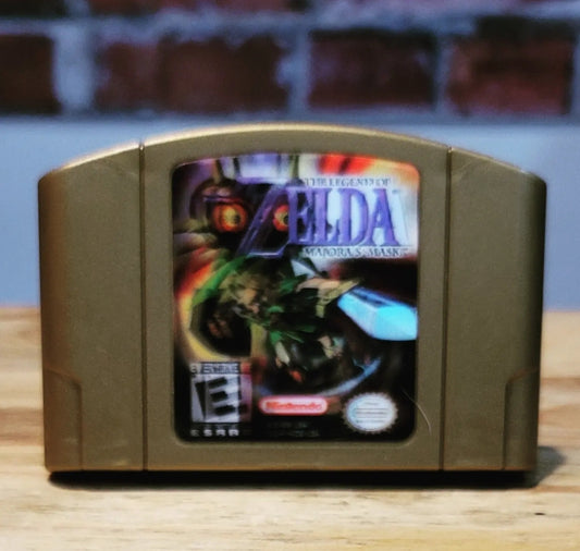 Legend of Zelda: Majora's Mask Holographic N64 Nintendo