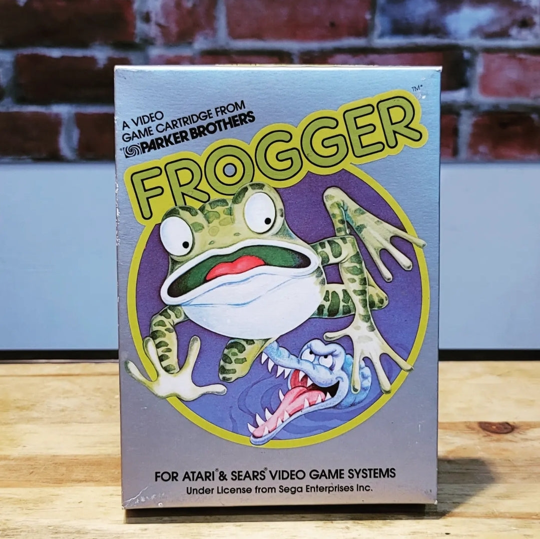 Original Frogger Atari 2600 Video Game, Complete Mint!