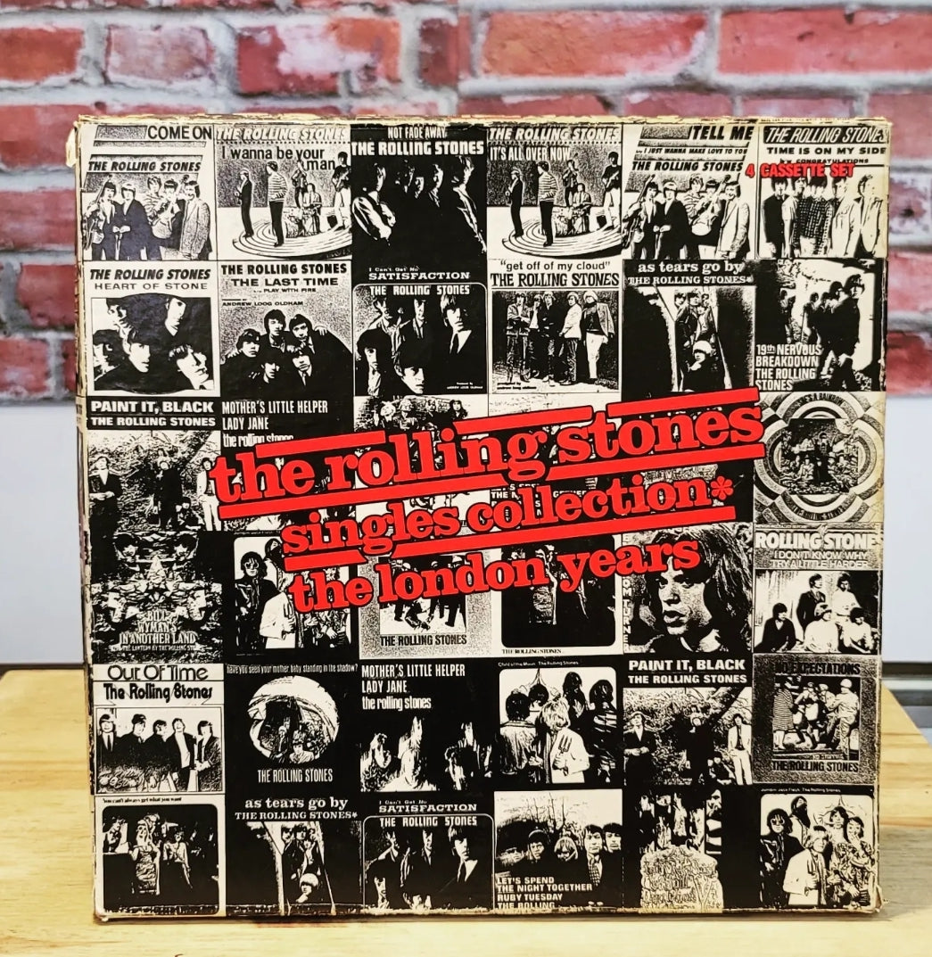 The Rolling Stones 'Singles Collection' 1989 Cassette Tape Box Set