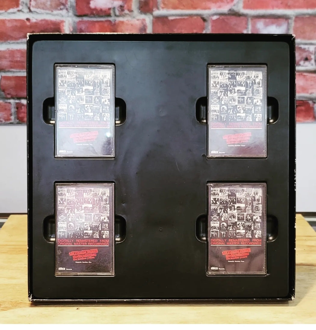 The Rolling Stones 'Singles Collection' 1989 Cassette Tape Box Set