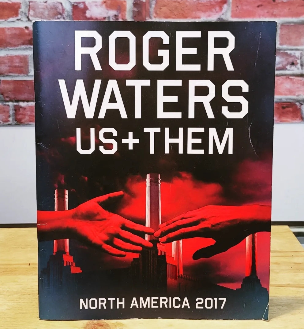 2017 Roger Waters US+Them Concert Tour Program Book