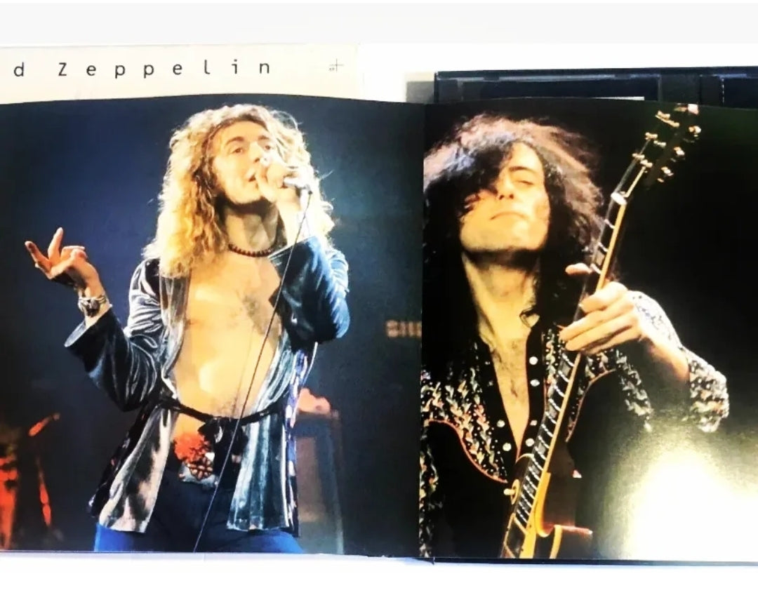Led Zeppelin 4X CD Box Set Book Booklet ( 1990 Atlantic Recording)
