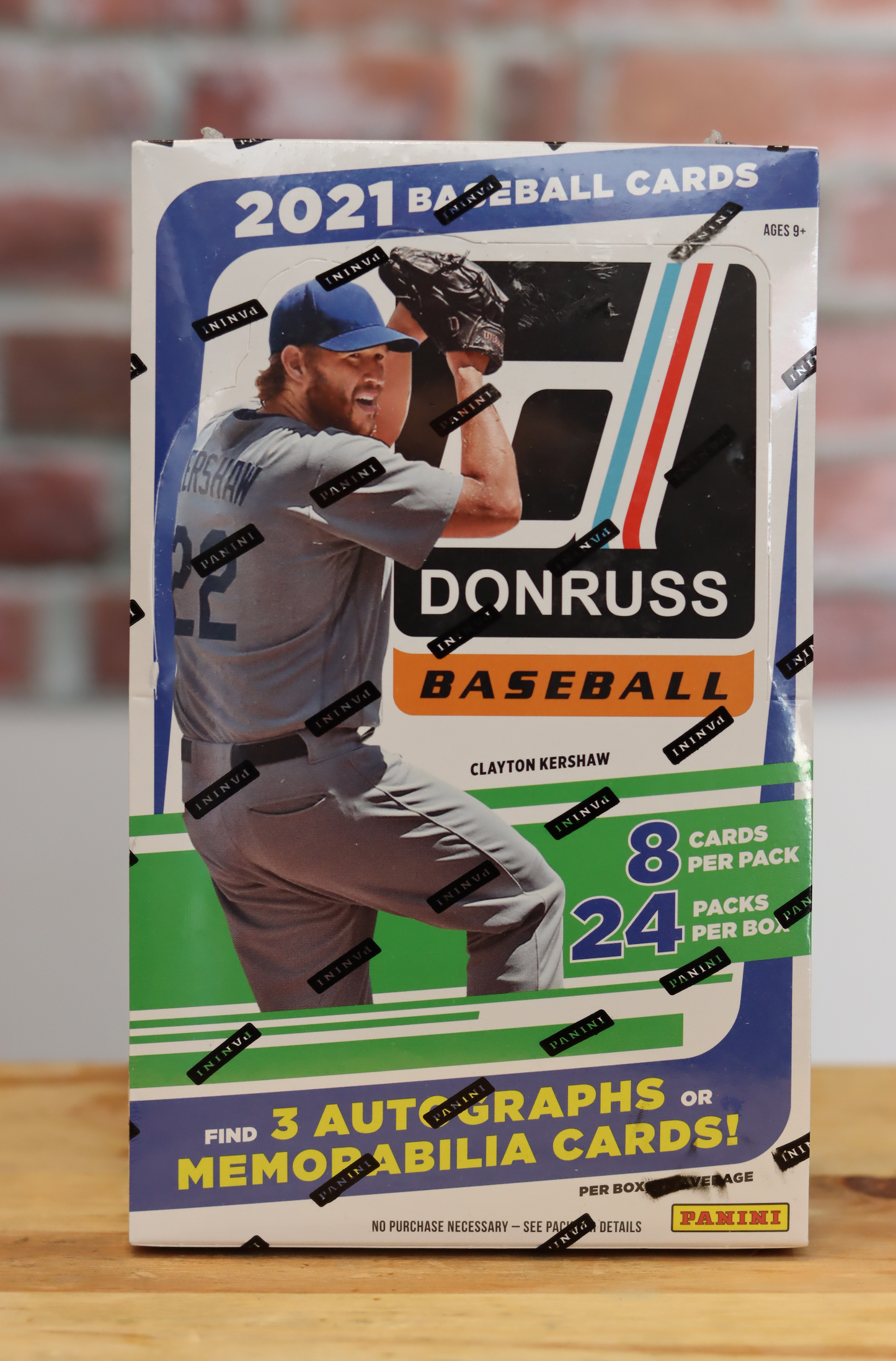 2021 Panini Donruss Baseball Card Hobby Box (24 Packs)