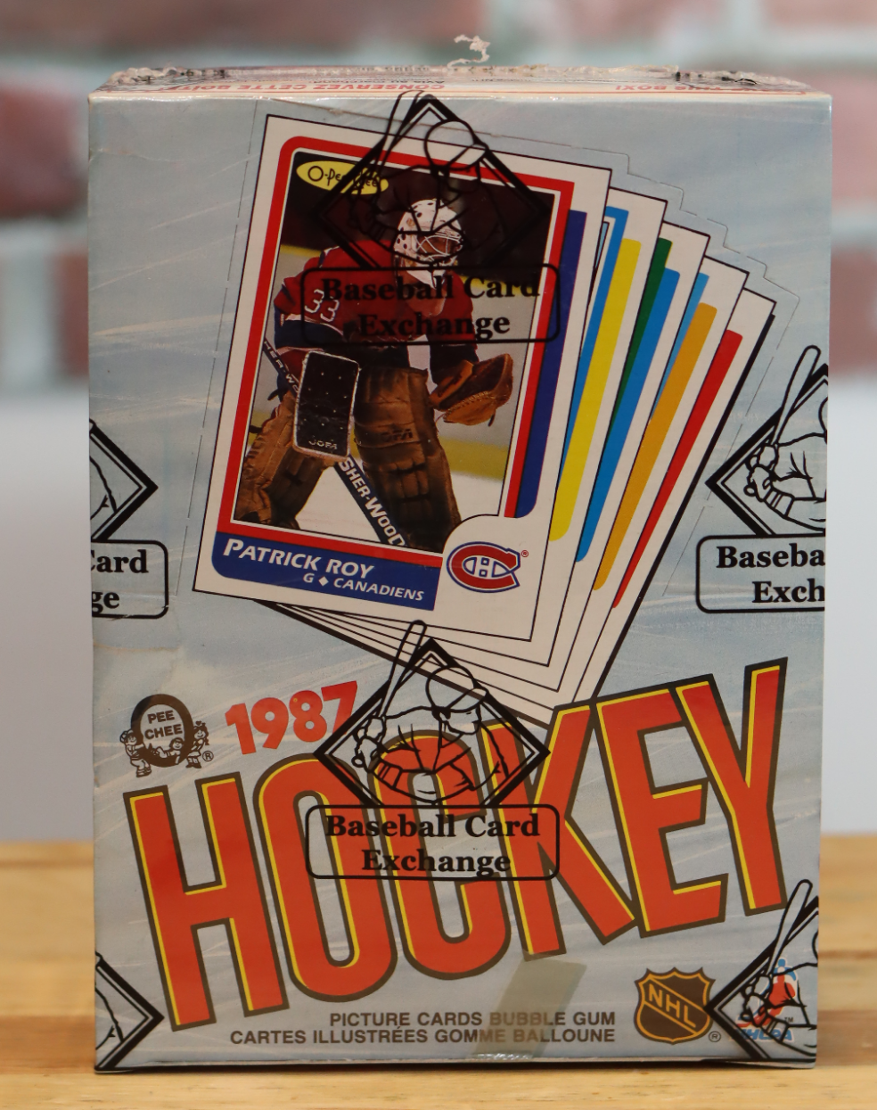 1986/87 OPC O-Pee-Chee Hockey Card Wax Box (48 Packs) BBCE Authenticated